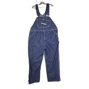 Key Imperial Aristocrat of Overalls Mens 42x28 Dark Wash Blue Denim Workwear